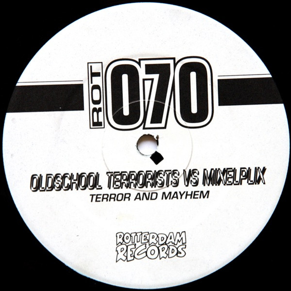 Terror And Mayhem back label