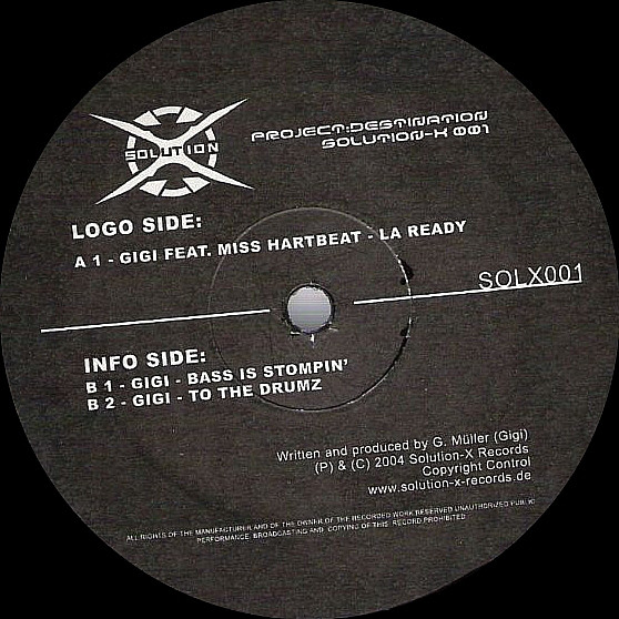 Project: Destination back label