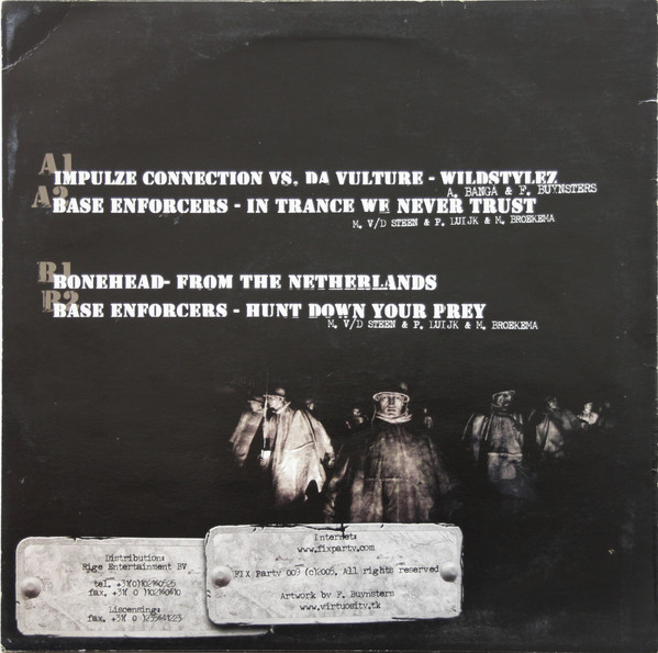 Hunt Down Your Prey back cover