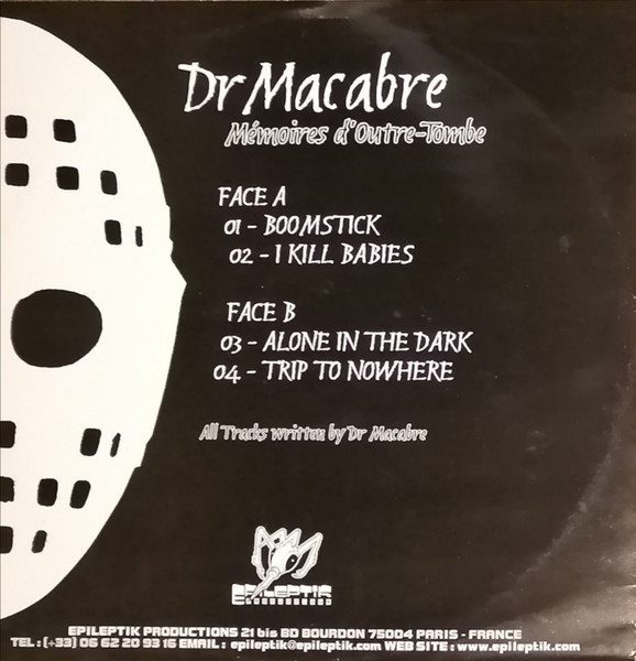 Memoires D'Outre-Tombe back cover