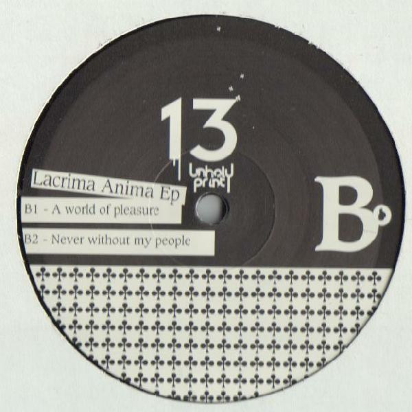 Lacrima Anima EP back cover