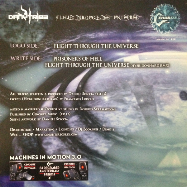 Flight Through The Universe back cover