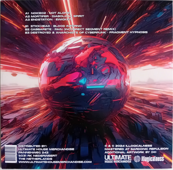 Strictly Early II - The Mischievous Darkness EP back cover