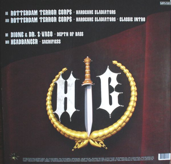 Hardcore Gladiators back cover