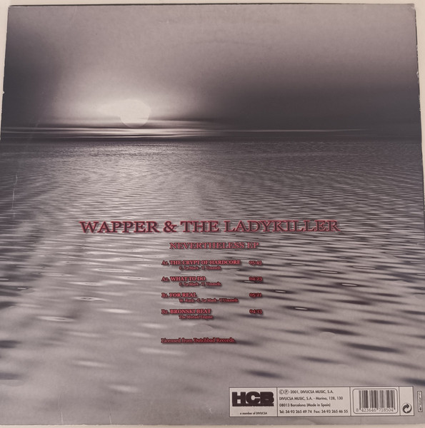 Nevertheless E.P. back cover