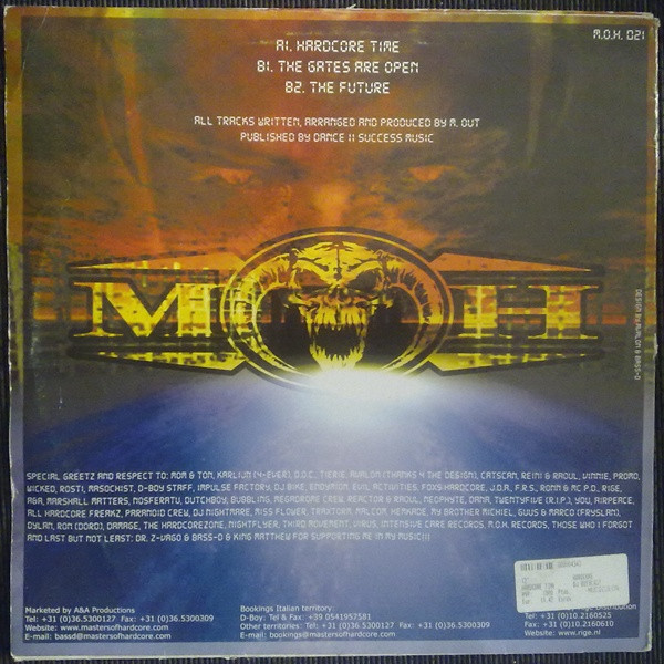 Hardcore Time back cover