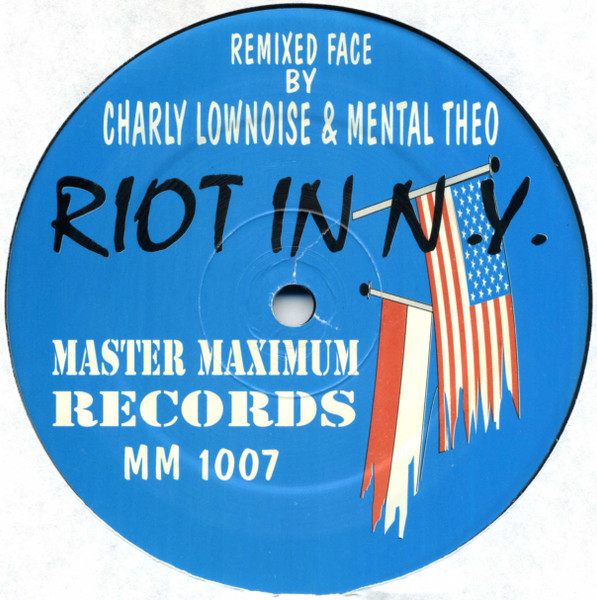 Riot In N.Y. back label