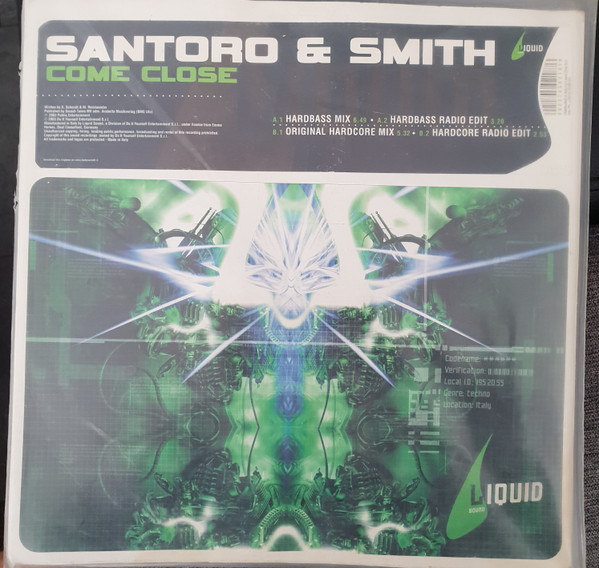 Come Closer front cover