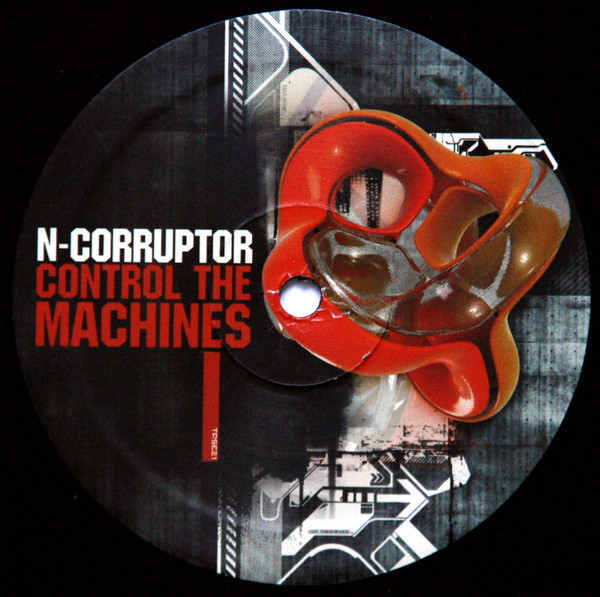 Control The Machines back label