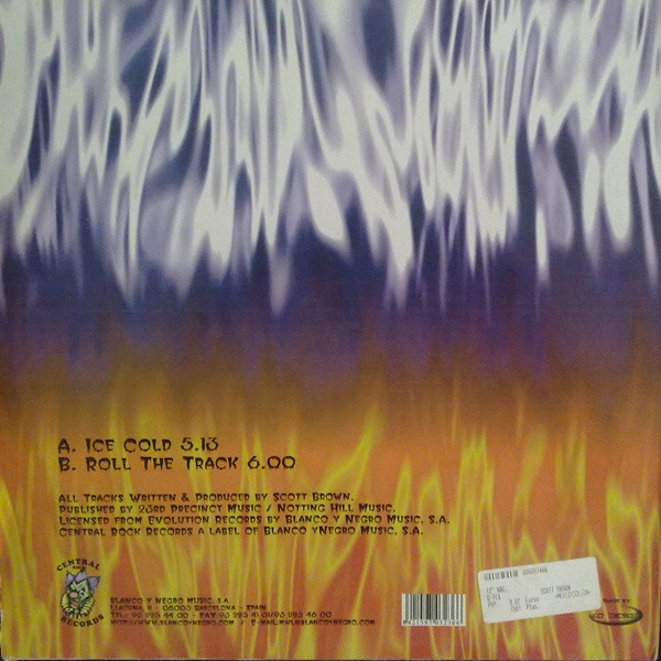 Ice Cold / Roll The Track back cover