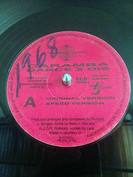 Caramba Dance 2 Dis back cover