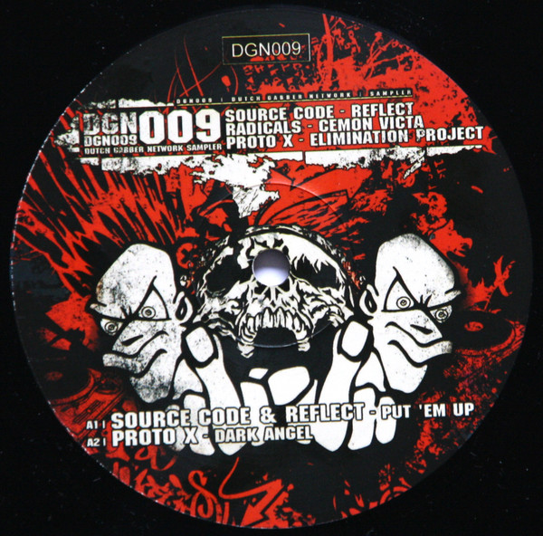 Dutch Gabber Network Sampler front label