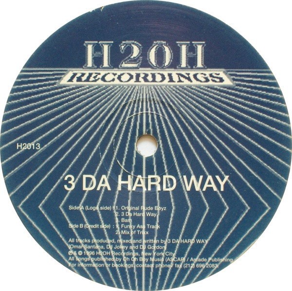 3 Da Hard Way front cover