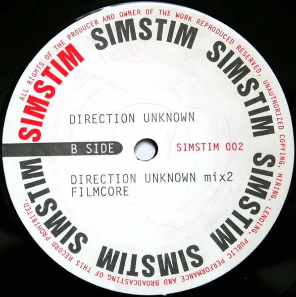 Unknown Directions back label