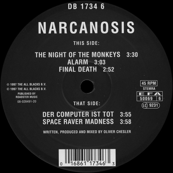 The Night Of The Monkeys front cover