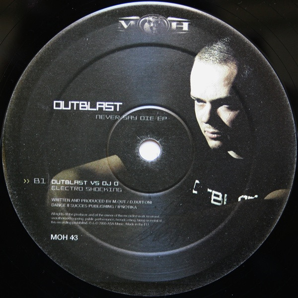 Never Say Die EP back label