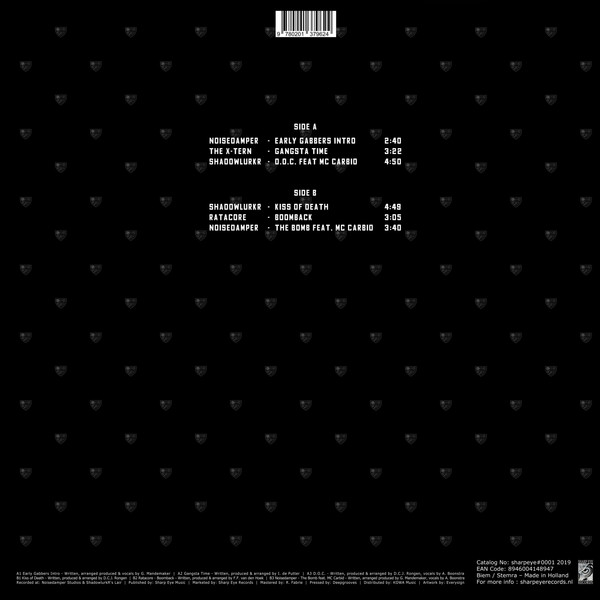 5 Years Early Gabbers - Anniversary Limited Edition back cover