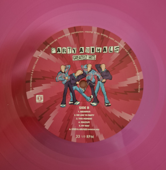 Greatest Hits back label