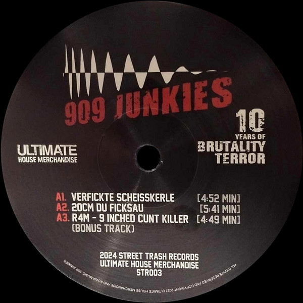 10 Years Of Brutality – Terror front label