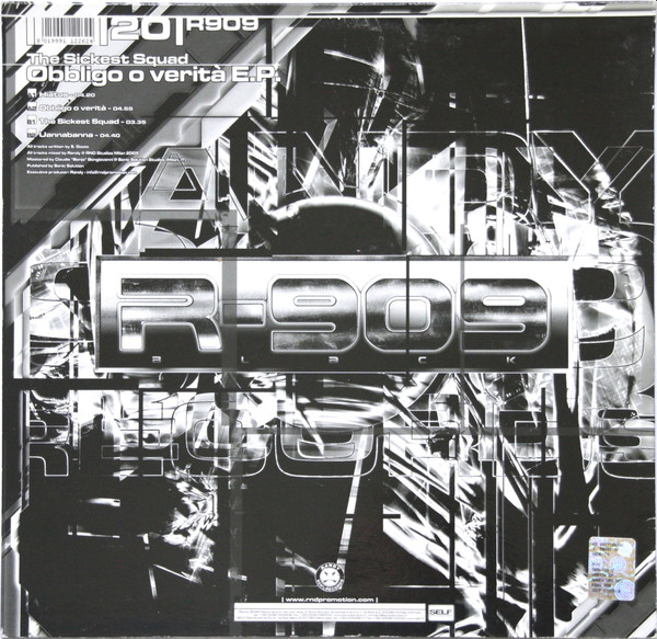 Obbligo O Verita EP back cover
