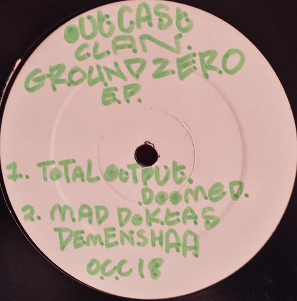 Ground Zero E.P. back label
