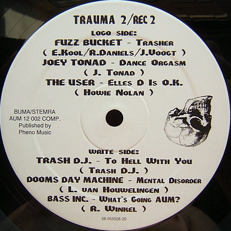TrAUMa 2  - Nightmare On AUM Street back label