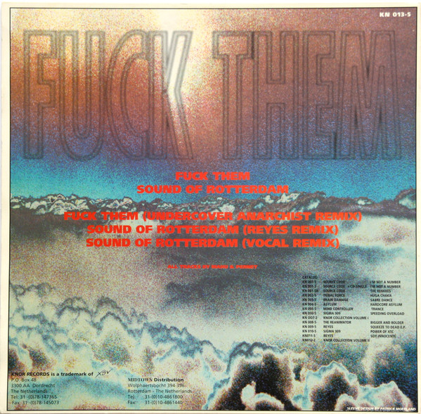 Fuck Them back cover