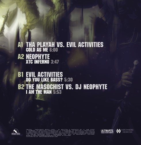 Hardcore Classics Volume 16 back cover