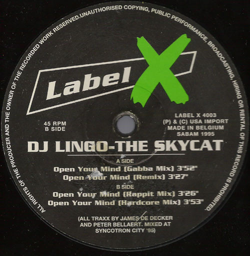 Open Your Mind back cover