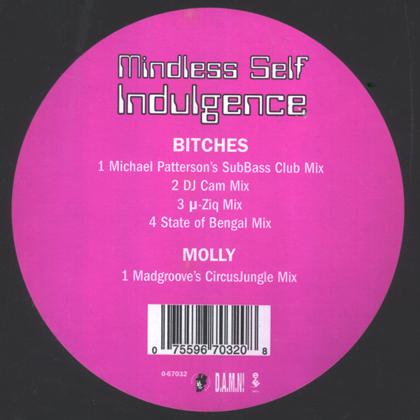 Bitches / Molly back cover
