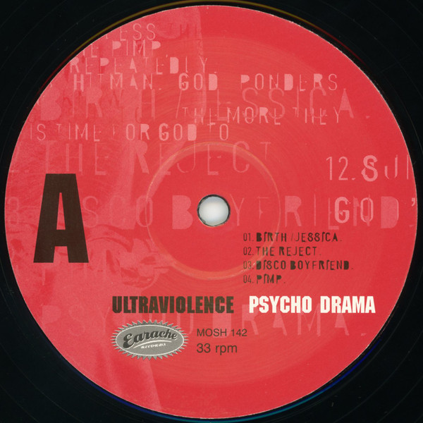 Psycho Drama front label