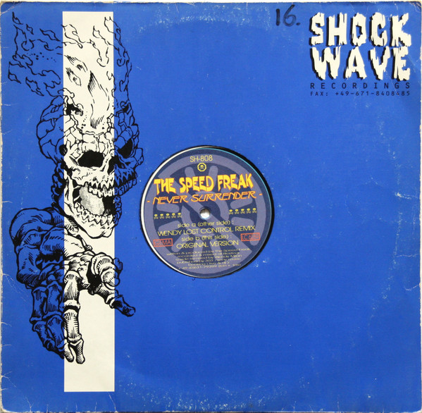 Never Surrender front label