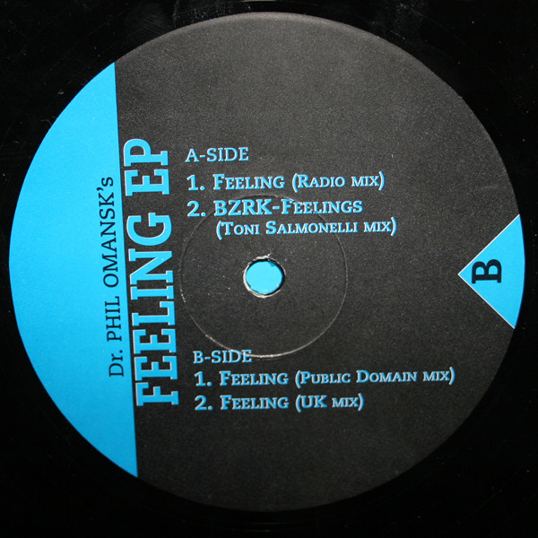 Feeling EP front label