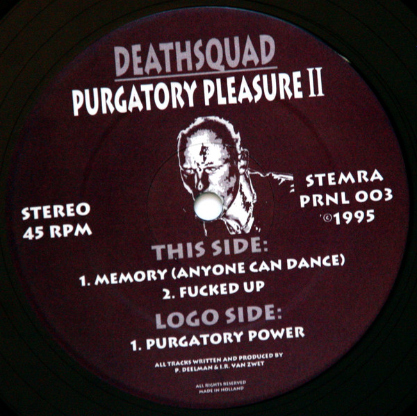 Purgatory Pleasure II front label