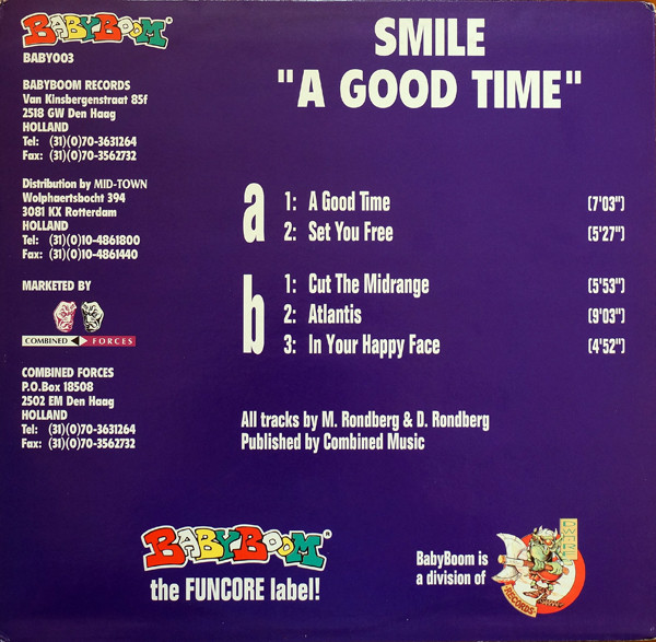 A Good Time back cover