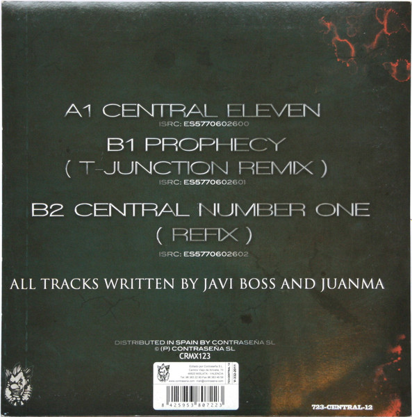 Central Eleven back cover
