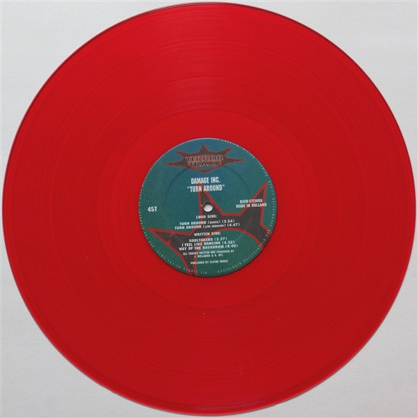 Turn Around front label