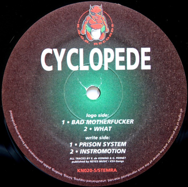 Bad Motherfucker front label