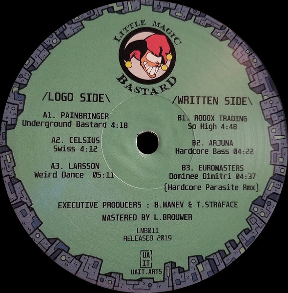 Underground Protectors III - Socially Brutal Product front label