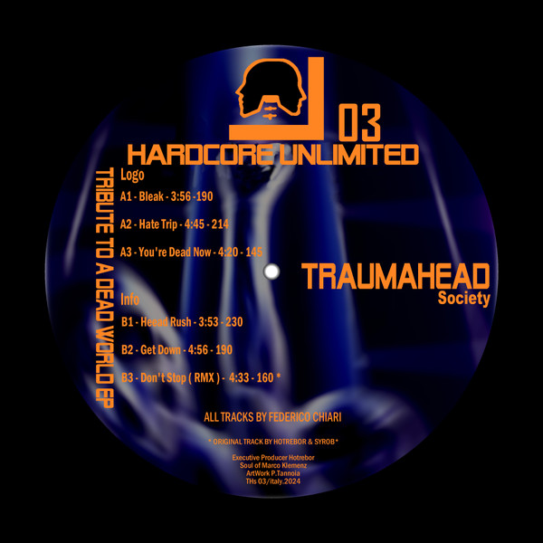 Tribute To A Dead World EP back cover