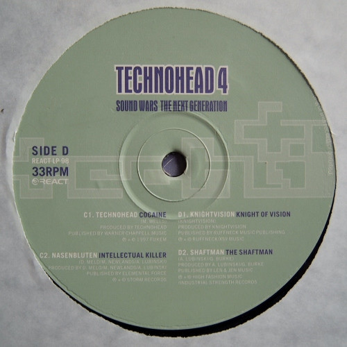 Technohead 4 - Sound Wars The Next Generation back label