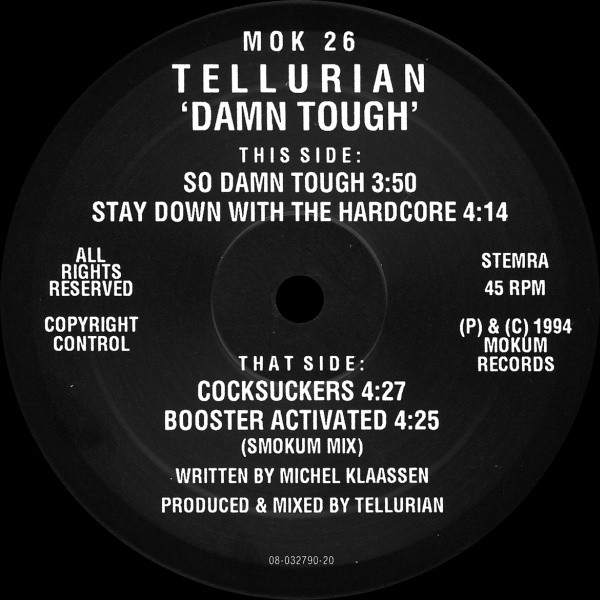 Damn Tough front cover