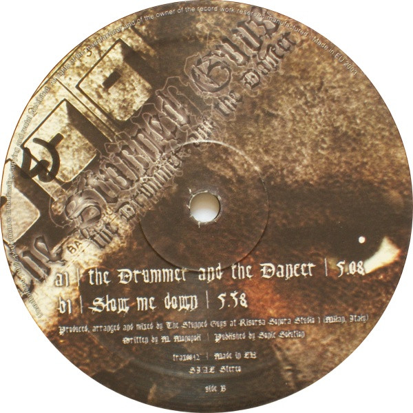 The Drummer And The Dancer front label