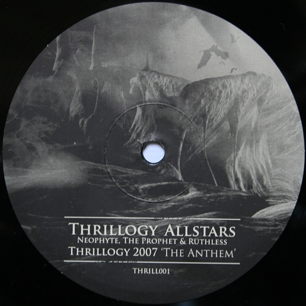 Thrillogy 2007 'The Anthem' back label
