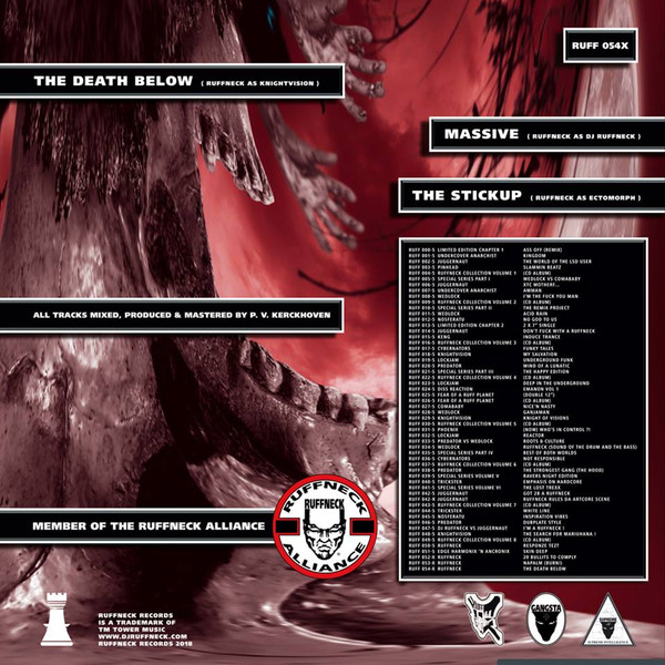 The Death Below back cover
