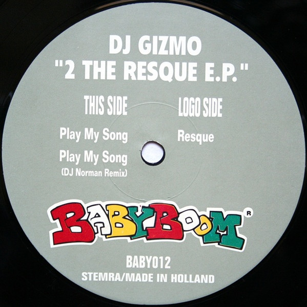 2 The Resque E.P. back label