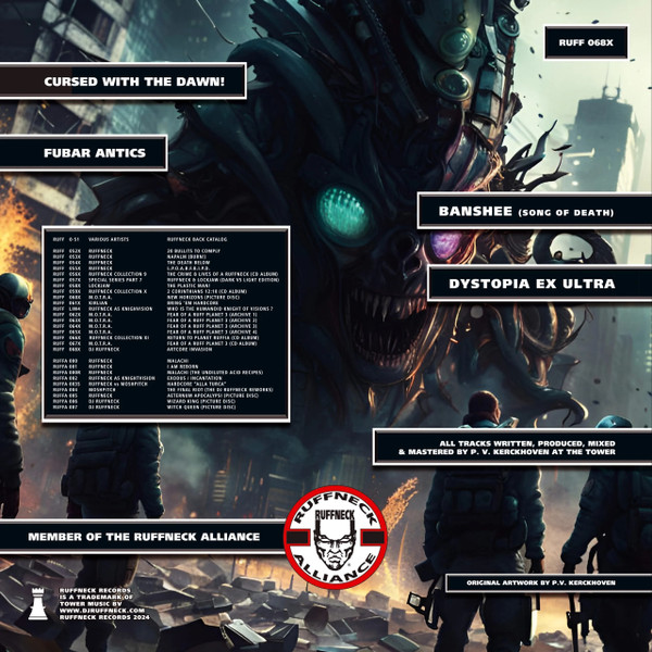 Artcore Invasion back cover