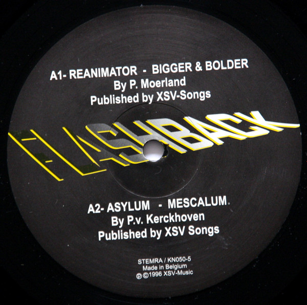 Flashback - Back To The Beginning - The Third Flashback front label