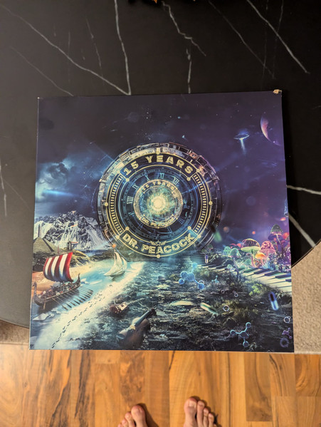 15 Years Of Dr. Peacock front label