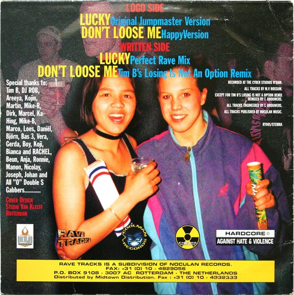 Lucky back cover